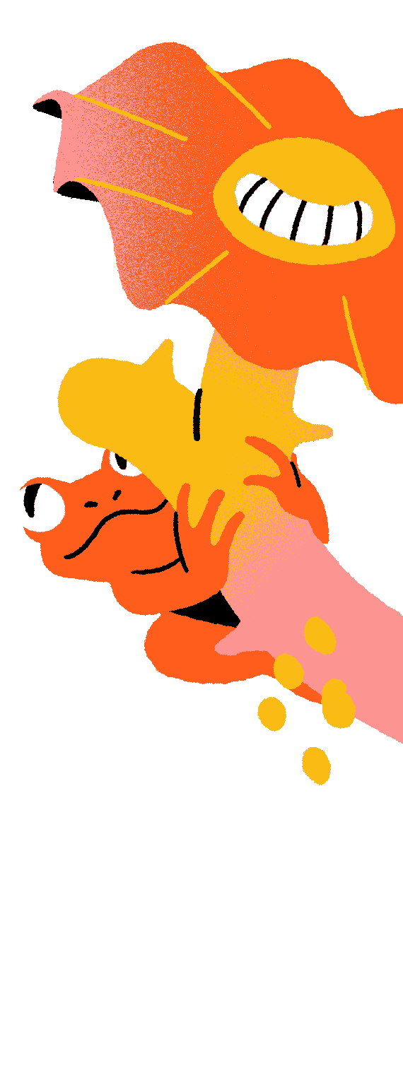 Flower Frog